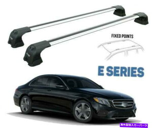 [tLA ZfXxcENX4-DRZ_iW213j[NXo[[tbNVo[p For Mercedes Benz E-Class 4-dr Sedan (W213) Rails Cross Bars Roof Rack Silver