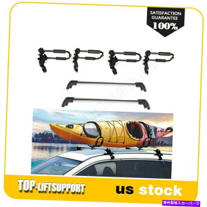 [tLA [tbNוLA +JbNpbP[W13-18~crṼAEg_[ɃZbg Roof Rack Luggage Carrier + kayak package Set For 13-18 Mitsubishi Outlander