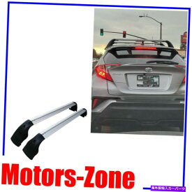 ルーフキャリア 18-21トヨタC-HRルーフラッククロスバーシルバー2PCS For 18-21 Toyota C-HR Roof Rack Cross Bars Silver 2Pcs