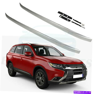 [tLA OHAEg_[2013-17וݕ̂߂̃o[[tbNTCh[o[ Rubber Roof Rack Side Rails Bar For Mitsubishi Outlander 2013-17 Luggage Cargo
