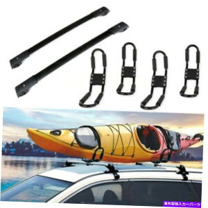 [tLA 2009-2013XotHX^[[p[bNLAA~jEblkJk[{[gJbN Fits 2009-2013 Subaru Forester Roof Rack Carrier Aluminum blk & Canoe Boat Kayak