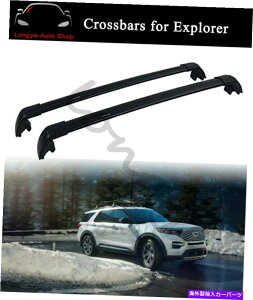[tLA tH[hGNXv[[2020-2023[tbN[z_[ɓKNXo[NXo[ Crossbar Cross bars Fits for Ford Explorer 2020-2023 Roof Rack Rail Holder