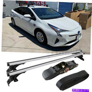 [tLA g^vEX2002-2021 48 "[tbNNXo[A~jEוLAxg For Toyota Prius 2002-2021 48" Roof Rack Cross Bar Aluminum Luggage Carrier Belt