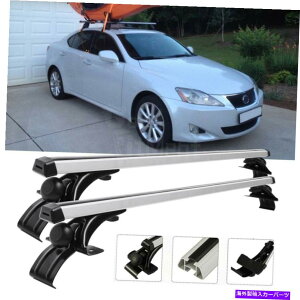 [tLA NTX̏ꍇ250 300 350 48 "J[gbv[tbNNXo[ݕוLA For Lexus IS 250 300 350 48" Car Top Roof Rack Cross Bar Cargo Luggage Carrier