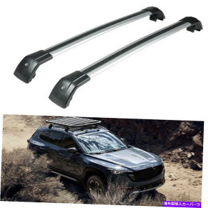 [tLA Vo[NXo[NXo[NXo[[t[bNׂĂ̐V}c_CX-50 2023 2PCS Silver Cross Bar Crossbars Roof Rail Rack Fit for All New Mazda CX-50 2023 2PCS