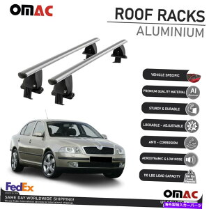 ���[�t�L�����A Skoda Octavia Sedan 2004-2008�̊��炩�ȃg�b�v���[�t���b�N�N���X�o�[�ו��L�����A Smooth Top Roof Rack Cross Bar Luggage Carrier For Skoda Octavia Sedan 2004-2008�y���s�A���i�z
