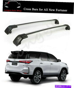 [tLA 2PCSNXo[NXo[̓tH[`i[2019-2022[tbN[ɓK܂ 2PCS Crossbar Cross bars Fits for Fortuner 2019-2022 Roof Rack Rail