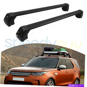 ���[�t�L�����A �����h���[�o�[�f�B�X�J�o���[5 2017-2022���[�t���b�N���[���p�̕č��X�g�b�N���b�N�\�ȃN���X�o�[ US Stock Lockable Cross Bar for Land Rover Discovery 5 2017-2022 Roof Rack Rail�y���s�A��