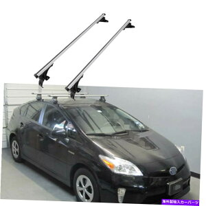 [tLA A~jEJ[gbv[tbNNXo[48 "g^vEXč̉וLA Aluminum Car Top Roof Rack Cross Bar 48" Luggage Carrier For Toyota Prius US