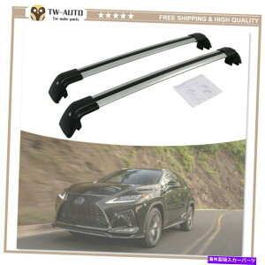 ルーフキャリア LEXUS RX350 350L 450H 450HL 2016-2022に適合するロック可能なクロスバールーフレールラック Lockable Cross Bars Roof Rail Rack Fit for Lexus RX350 350L 450h 450hL 2016-2022