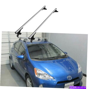 [tLA Ԃ̃gbv[tbNNXo[48 "g^vEX2002-18 20-21p̉וLA Car Top Roof Rack Cross Bar 48" Luggage Carrier For Toyota Prius 2002-18 20-21