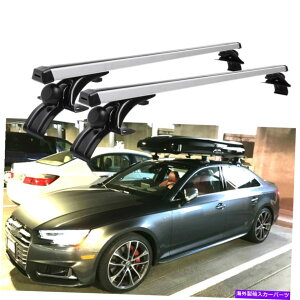 [tLA AEfBA3 A4Z_A~jEJ[[tbNNXo[48 "וݕLAp For Audi A3 A4 Sedan Aluminum Car Roof Rack Cross Bar 48" Luggage Cargo Carrier