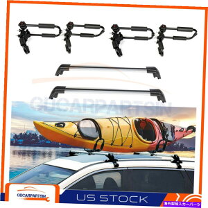 [tLA 2010-2018tHNX[QVWeBOA[tbNNXo[ +4PCSJbNbN For 2010-2018 Volkswagen VW Tiguan Roof Rack Cross Bars w/Lock +4Pcs Kayak Rack