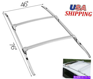 [tLA z_CRV CR-V 2017-2021 4PCSA~jEVo[[tbN[NXo[Zbg Fits HONDA CRV CR-V 2017-2021 4Pcs Aluminium Silver Roof Rack Rail Cross Bar Set
