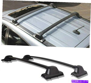 [tLA z_CRV 2007-2011A~jE[tSbNNXo[NXo[2PCStBbg 2Pcs Fits for Honda CRV 2007-2011 Aluminum Roof Rail Racks Cross Bars Crossbars