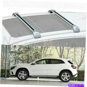 [tLA 2PCSbN\ȃ[t[bNNXo[NXo[̓xcGLA X156 2014-2020ɓK܂ 2Pcs Lockable Roof Rail Rack Cross Bar Crossbar Fits for Benz GLA X156 2014-2020
