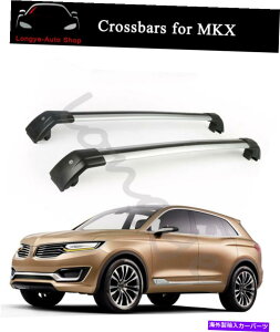 [tLA J[MKX 2016-2018[t[bNLANXo[NXo[ɓKĂ܂ Fits for Lincoln MKX 2016-2018 Roof Rail Rack Carrier Cross Bars Crossbars