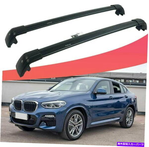 [tLA 2PCSA~jE[t[bNNXo[CrossBarstBbgBMW X4 G02 2019 2020 2PCS Aluminum Roof Rail Rack Cross Bars Crossbars Fits for BMW X4 G02 2019 2020