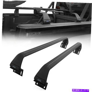 [tLA AEghAyAubNAxbhNXo[W[vOfBG[^[JT 20-22poCNbN Outdoors Pair Black Rear Bed Cross Bars Bike Rack for Jeep Gladiator JT 20-22