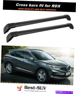 [tLA 2PCS[t[bNNXo[NXo[tBbgz_ALRDX 2019 2020 2021 2Pcs Roof Rail Rack Cross Bar Crossbar Fit for Honda Acura RDX 2019 2020 2021