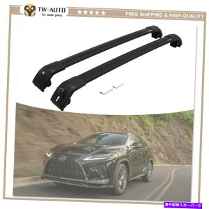 [tLA A~jENXo[[t[bNNTXRX350 350L 450H 450HL 2016-2022ɓKĂ܂ Aluminum Cross Bars Roof Rail Rack Fit for Lexus RX350 350L 450h 450hL 2016-2022