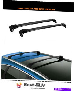 [tLA 2PCSA~jE[t[bNNXo[NXo[tBbgz_CRV CR-V 2012-2016 2Pcs Aluminum Roof Rail Rack Cross Bar Crossbar Fit for Honda CRV CR-V 2012-2016