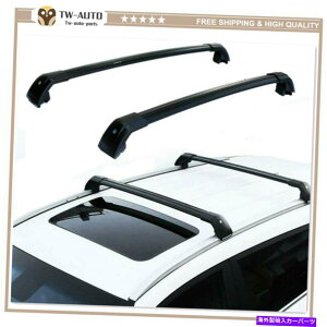 [tLA 2PC[t[bNLANXo[NXo[J[MKX 2015-2019ɓKĂ܂ 2Pc Roof Rail Rack Carrier Cross Bar Crossbar Fit for Lincoln MKX 2015-2019
