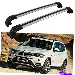 [tLA 2PCSbN\ȃ[t[bNNXo[NXo[FOT BMW X3 F25 2011-2017 2Pcs Lockable Roof Rail Racks Cross Bars Crossbar Fits for BMW X3 F25 2011-2017