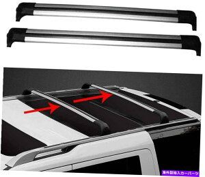 [tLA fBXJo[ɓK2PCS 3 4 LR3 LR4 2004-2016[tbNNXo[NXo[ 2Pcs Fits for Discovery 3 4 LR3 LR4 2004-2016 Roof Racks Crossbars Cross Bars