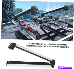 [tLA 2PCSA~jEXL[Xm[{[hLA[tbŃABMW X7 G07 2018-2021ɓK܂ 2Pcs Aluminum Ski Snowboard Carrier Roof Racks Fits for BMW X7 G07 2018-2021