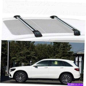 [tLA 2PCS[t[bNNXo[NXo[tBbgZfXxcGLC X253 2016-2020 2Pcs Roof Rail Rack Cross Bars Crossbar Fit for Mercedes-Benz GLC X253 2016-2020