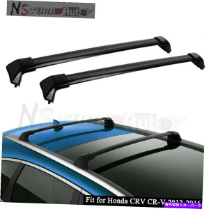 [tLA 2PCSA~jE[t[bNNXo[NXo[tBbgz_CRV CR-V 2012-2016 2Pcs Aluminum Roof Rail Rack Cross Bar Crossbar Fit for Honda CRV CR-V 2012-2016