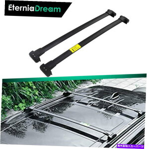 [tLA 2020ÑW[vOh`FL[[tbN[o[ɓK[ouNXo[ Black Removable Crossbars Fit for 2020 Jeep Grand Cherokee Roof Rack Rails Bar