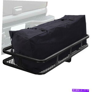 [tLA ܂肽݃ubN59 "jo[Tוz[hoXPbgSUV[tbNݕLA Folding Black 59" Universal Luggage Hold Basket SUV Roof Rack Cargo Carrier