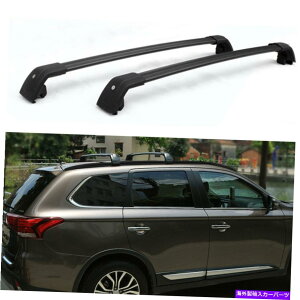 [tLA 2PCSbN\ȉ̃NXo[NXo[וbNAEg_[2013-2021ɃtBbg 2Pcs Lockable roof crossbars cross bar Luggage Rack fit for Outlander 2013-2021