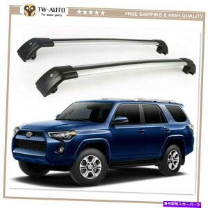 ���[�t�L�����A 4�����i�[2010-2019���[�t���[�����b�N�z���_�[�N���X�o�[�N���X�o�[�ɓK������2PC 2Pcs Fit for 4 Runner 2010-2019 Roof Rail Racks Holder Cross Bars Crossbars�y���s�A���i�z