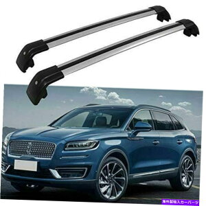���[�t�L�����A �����J�[���m�[�`���X2019 2020���b�N�\�ȃ��[�t���[�����b�N�N���X�o�[�N���X�o�[�ɓK���Ă��܂� Fits for Lincoln Nautilus 2019 2020 Lockable Roof Rail Rack Cross Bar Crossbar�y���s�A���i