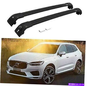 [tLA {{XC60 XC 2018-2021bN\ȃ[tSbNNXo[NXo[ɓK2PC 2Pcs Fit for Volvo XC60 XC 2018-2021 Lockable Roof Rail Racks Cross Bar Crossbar
