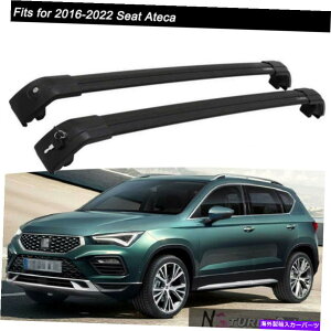 [tLA 2PCStBbgA[gJ2016-2022[t[bNNXo[NXo[LA 2Pcs Fits for Seat Ateca 2016-2022 Roof Rail Racks Cross Bars Crossbars Carrier