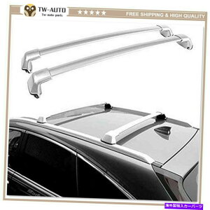 [tLA 2PCSA~jE[t[bNNXo[NXo[tBbgz_CRV CR-V 2012-2016 2Pcs Aluminum Roof Rail Rack Cross Bar Crossbar Fit for Honda CRV CR-V 2012-2016