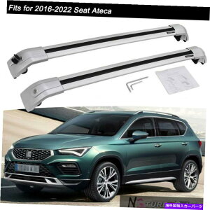 [tLA 2PCStBbgA[gJ2016-2022[t[bNNXo[NXo[LA 2Pcs Fits for Seat Ateca 2016-2022 Roof Rail Racks Cross Bars Crossbars Carrier