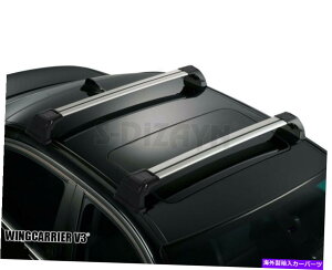 [tLA XoXV 2012-2018A~jEgbv[tbNNXo[NX[bN\ SUBARU XV 2012-2018 ALUMINUM TOP ROOF RACK CROSS BAR CROSS RAILS LOCKABLE