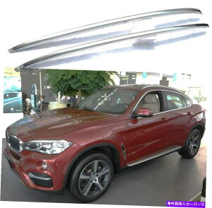 [tLA BMW X6 F16 2015-2019A~jE[t[bNTCh[o[z_[2PCStBbg 2Pcs Fits for BMW X6 F16 2015-2019 Aluminum Roof Rail Rack Side Rail Bar Holder