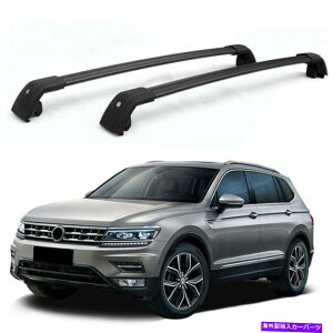 [tLA 2PCSbN\ȉ̃NXo[NXo[bNVWeBOA2017-2021̃tBbg 2Pcs Lockable roof crossbars cross bar Rack fits for VW Tiguan 2017-2021