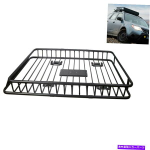 [tLA 64 "jo[T[tbNSUVJ[gbvוLAoXPbgz_[GNXeVJ[S 64"Universal Roof Rack SUV Car Top Luggage Carrier Basket Holder Extension Cargo