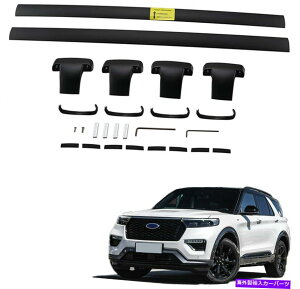 [tLA tH[hGNXv[[2020-2022A~jE[tbNNXo[NXo[ɓK 2Pcs Fits for Ford Explorer 2020-2022 Aluminum Roof Racks Cross Bars Crossbars