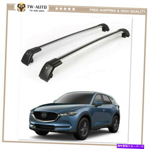 [tLA 2PCSbN\ȃ[t[bNNXo[NXo[tBbg}c_CX-5 CX5 2017-2021 2Pcs Lockable Roof Rail Rack Cross Bar Crossbar Fit for Mazda CX-5 CX5 2017-2021