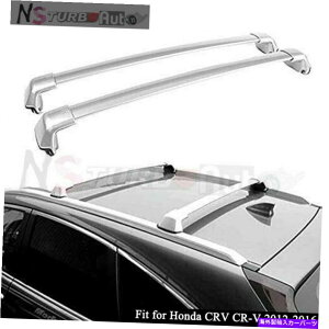 [tLA z_CRV CR-V 2012-2016A~jE[t[bNNXo[NXo[ɓK2PC 2Pcs Fit for Honda CRV CR-V 2012-2016 Aluminum Roof Rail Rack Cross Bar Crossbar