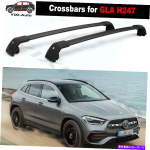 [tLA 2PCSbN\ȉ̃NXo[NXo[tBbgZfXxcGLA H247 2020 2021 2Pcs Lockable roof crossbars cross bar fits for Mercedes Benz GLA H247 2020 2021