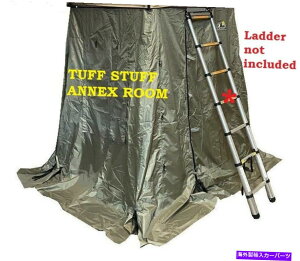 [tLA ^tX^btI[o[h[tgbvegAlbNX[f^gCwbhegp̏Ȃ Tuff Stuff Overland Roof Top Tent Annex Room No Floor for Delta & Trailhead Tent